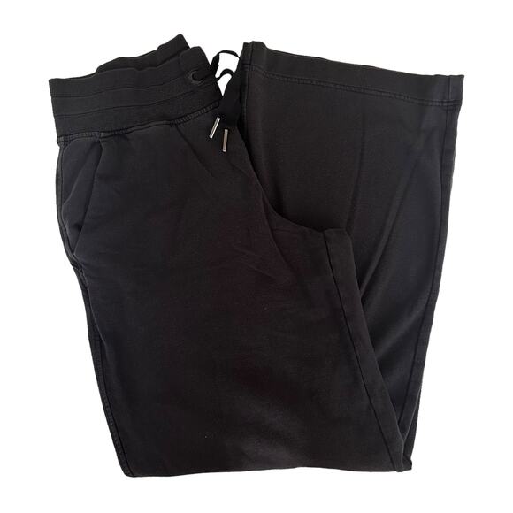 Athleta Black Balance Sweatpants Sz M Style 631950-02 - Picture 1 of 7